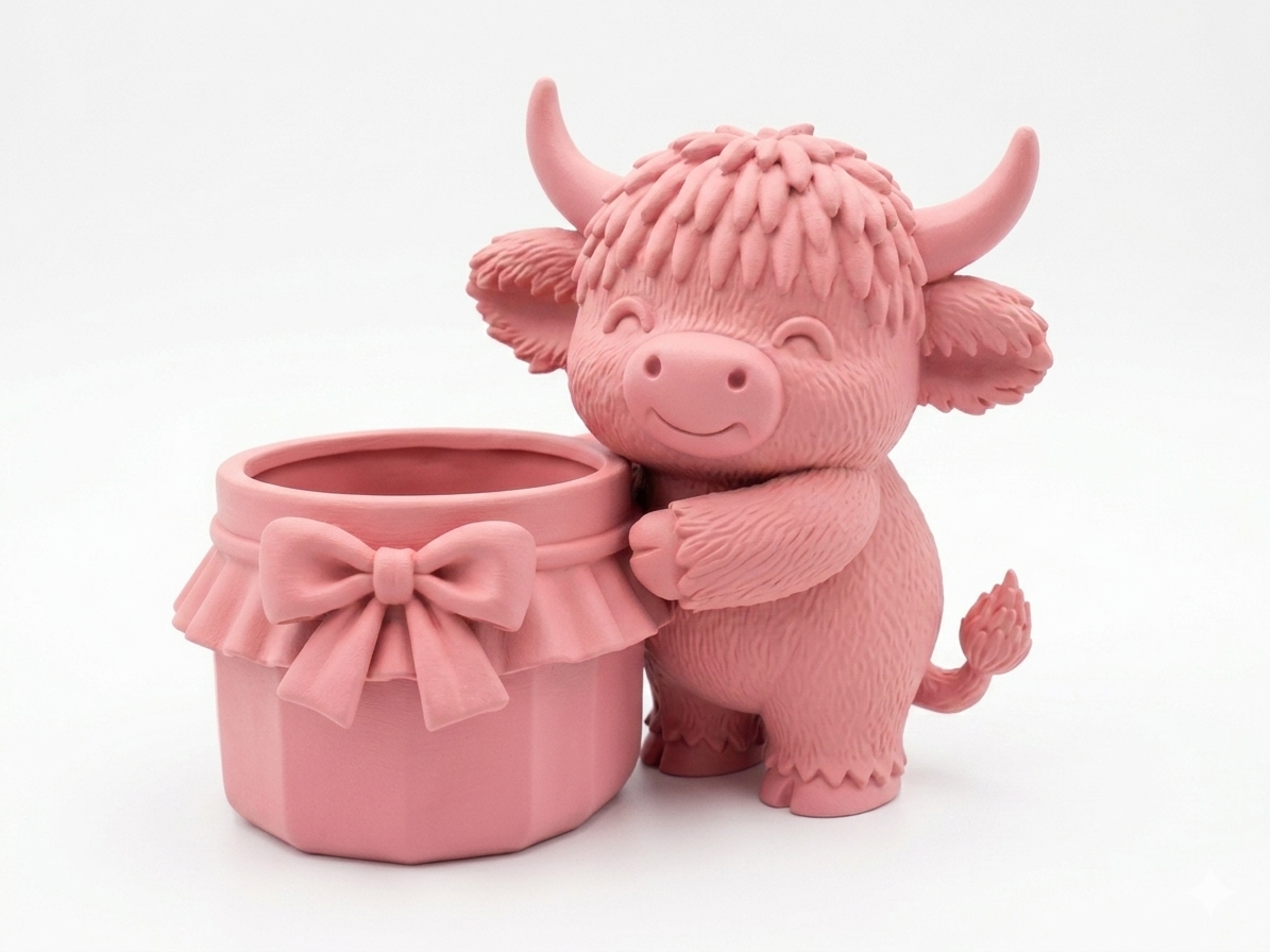 The Cow Jam Pot Planter - Image 5