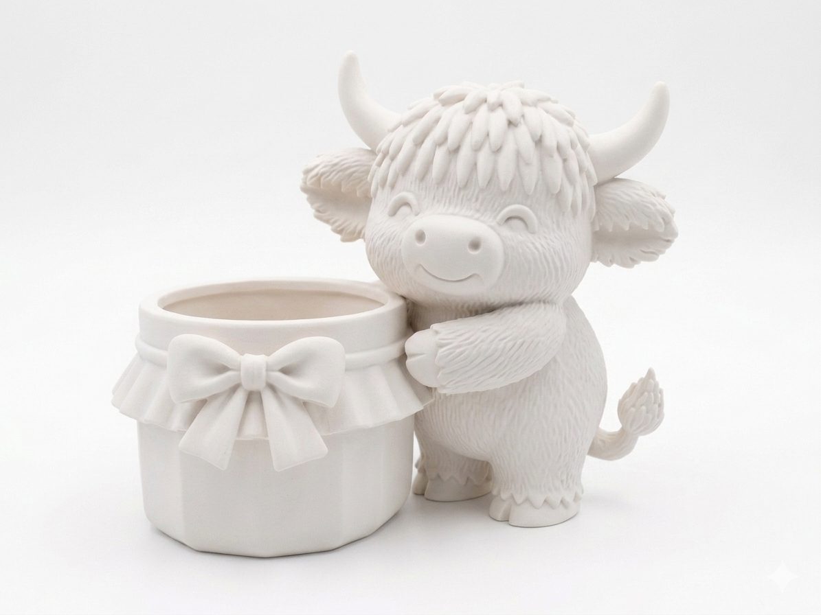 The Cow Jam Pot Planter - Image 6