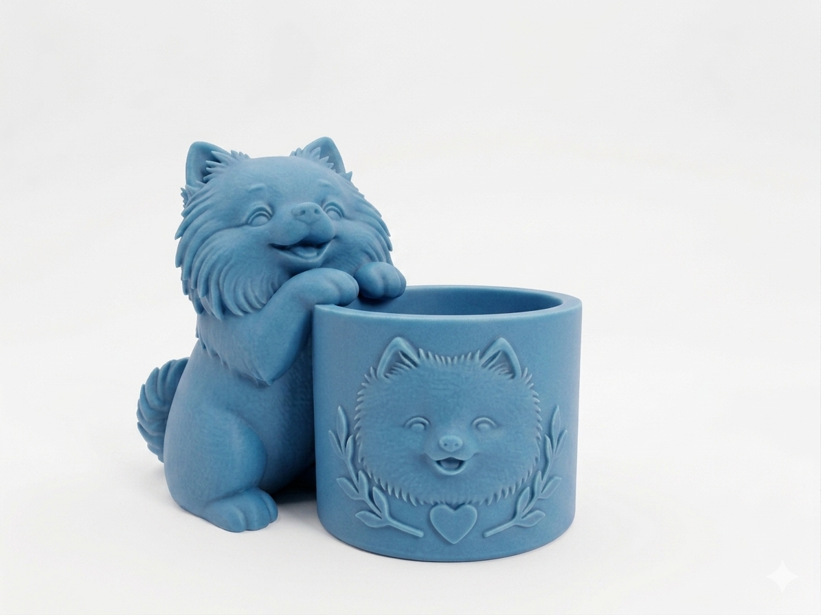 Pomeranian Planter - Image 3