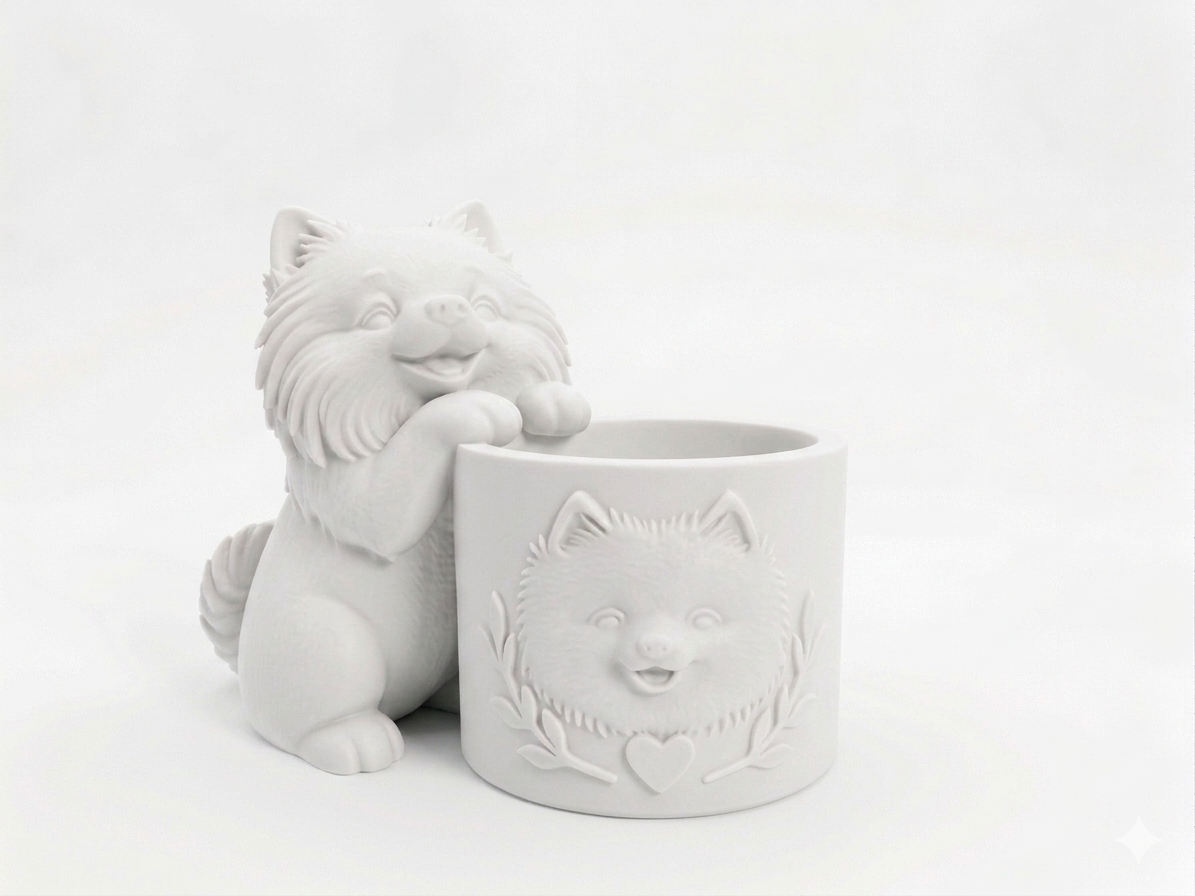 Pomeranian Planter - Image 6