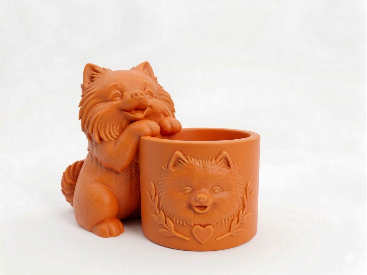 Pomeranian Planter - Image 9