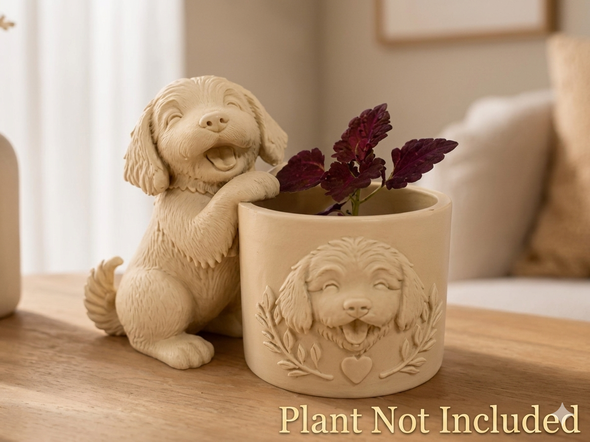 The Labradoodle Planter