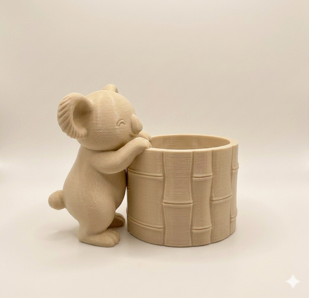 Koala Bamboo Planter - Image 2