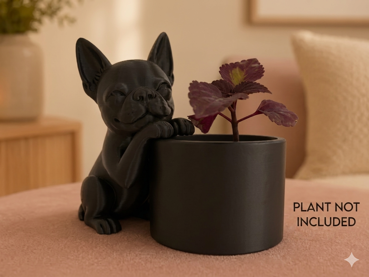 Boston Terrier Succulent Planter - Image 10