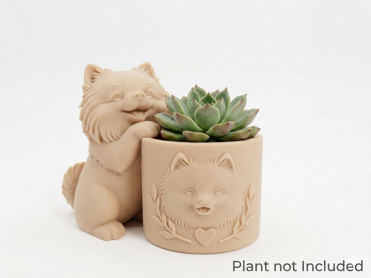 Pomeranian Planter