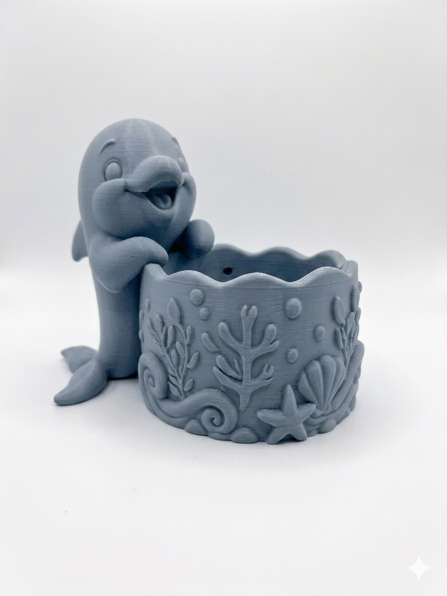The Dolphin Bloom Planter - Image 13