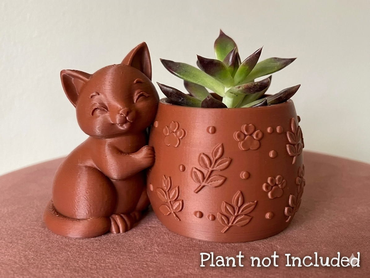 Cute Cat Planter