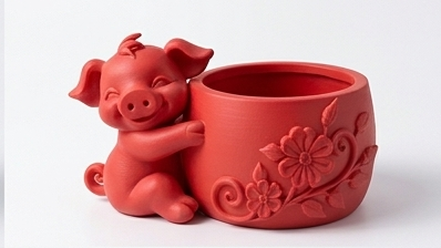 Cute Piggy Planter - Image 9