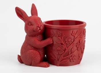 Cute Bunny Planter - Image 4