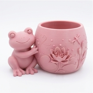 Alternative view of 🐸 The Cute Frog Planter
