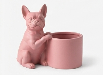 Boston Terrier Succulent Planter - Image 6