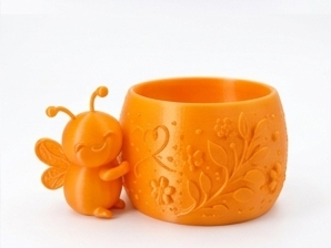 Alternative view of Cute Bee Planter
