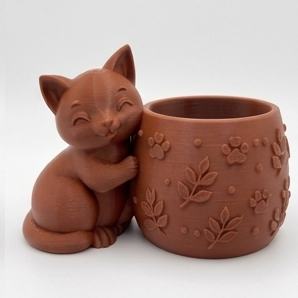 Cute Cat Planter - Image 5