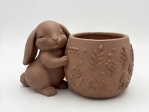Cute Lop Rabbit Planter - Image 4