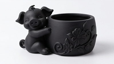 Cute Piggy Planter - Image 12