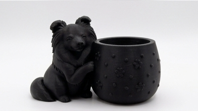 Cute Sheltie Planter - Image 3