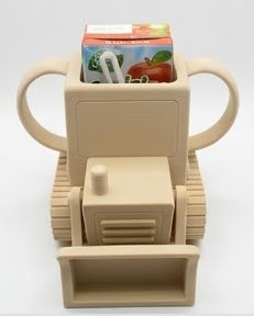 Bulldozer No-Squeeze Toddler Juice Box Holder - Image 12