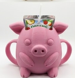Piggy Juice Box & Pouch Holder - Image 9