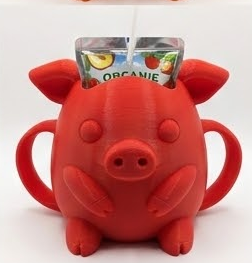 Piggy Juice Box & Pouch Holder - Image 6