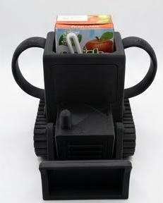 Bulldozer No-Squeeze Toddler Juice Box Holder - Image 7