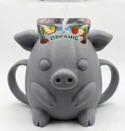 Piggy Juice Box & Pouch Holder - Image 5