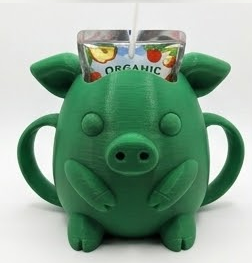 Piggy Juice Box & Pouch Holder - Image 4