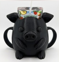 Piggy Juice Box & Pouch Holder - Image 3